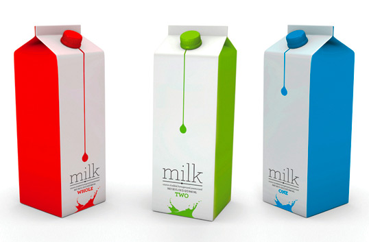 milk packaging